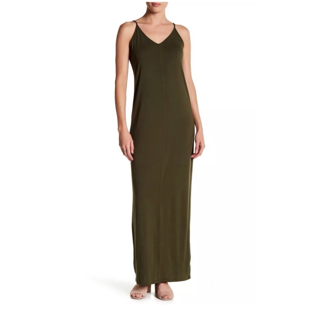 Abound Dark Green Maxi Dress